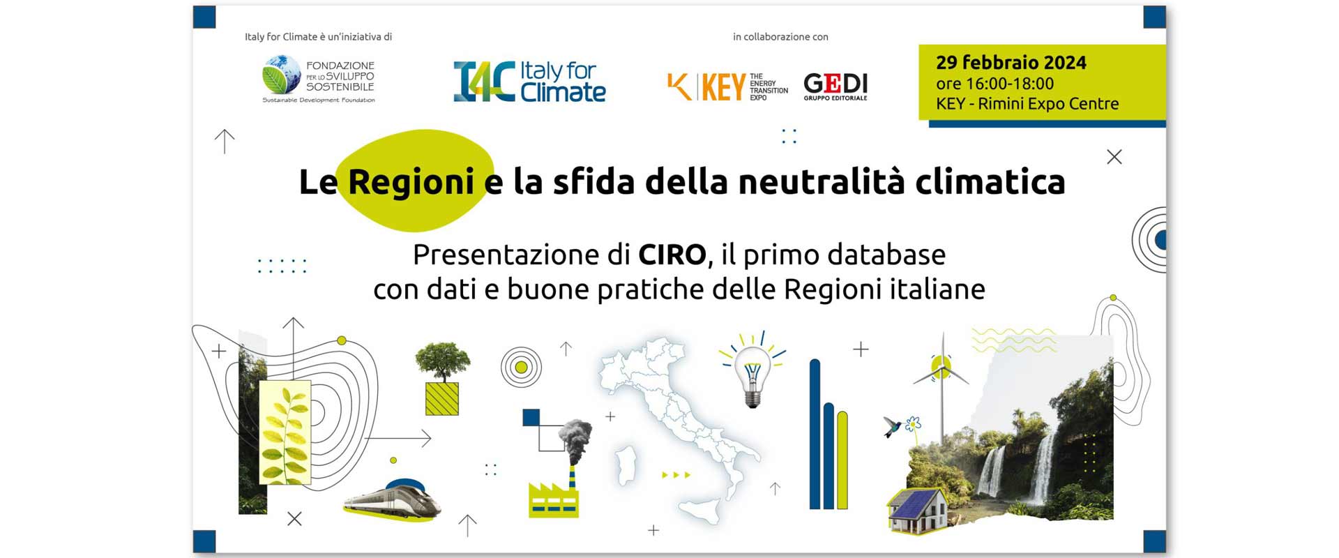 Nasce CIRO, il database per guidare l’Italia verso la neutralità climatica